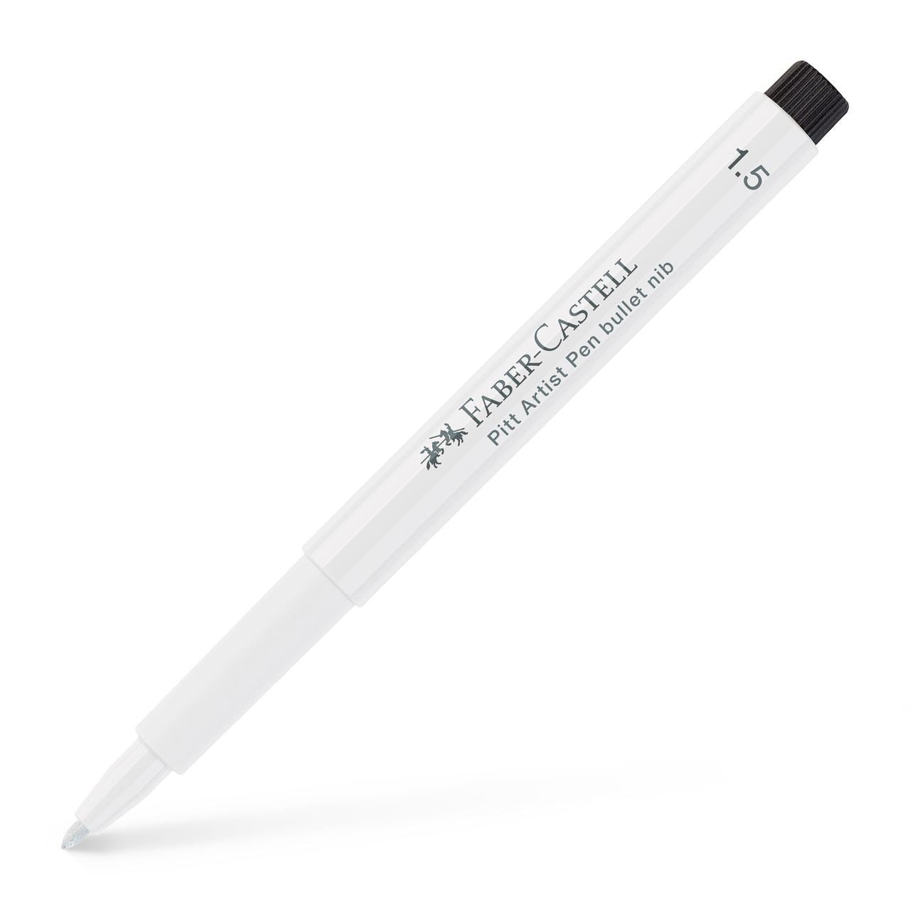 Pitt Artist Pen bullet nib India ink pen, white