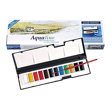 Daler Rowney Watercolor Aquafine Whole Pan Set