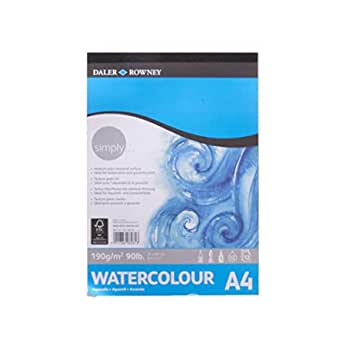 Daler Rowney Simply WC Pad A4 190G 12SH