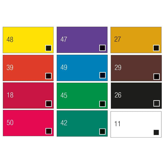 Pebeo Studio Gouache - New Set of 12 Colours