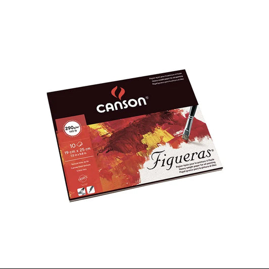 Canson Figueras Oil & Acrylic Paper Pad - 19cm x 25cm