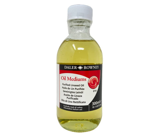 Daler Rowney Purified Linseed Oil (300ml)