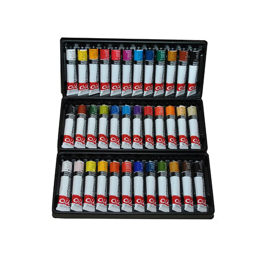Daler Rowney Graduate Oil Colour Paint Selection Set (10x38ml)