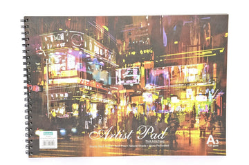 Scholar Artist Pad Wire-O (A) - A3, 130 GSM, 100 pages