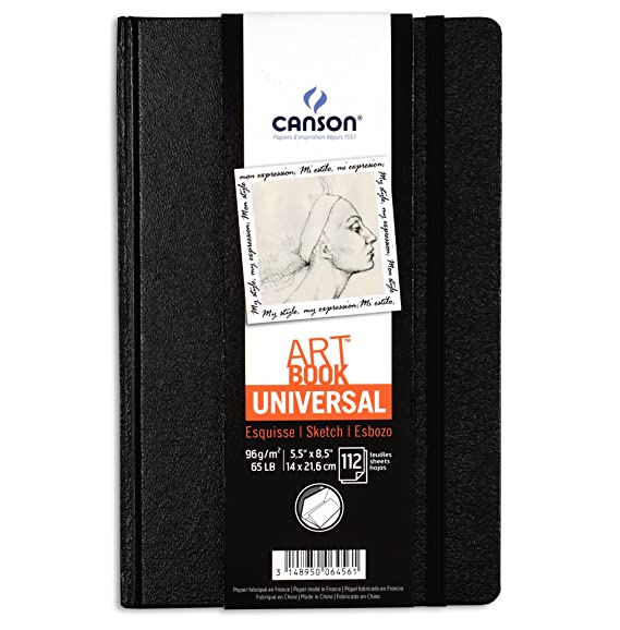 Canson Universal Hardbound, 5.5cm x 8.5cm