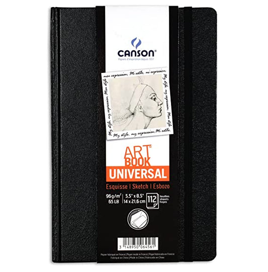 Canson Universal Hardbound, 5.5cm x 8.5cm