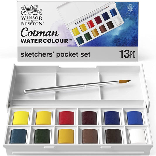 Winsor & Newton Cotman Water Colour Sketchers' Pocket Box