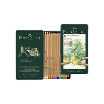 Faber Castell Pitt Pastel Pencil Set - Pack of 12