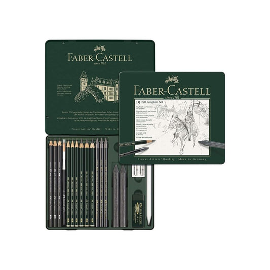 Faber-Castell Pitt Graphite Set - Pack of 19