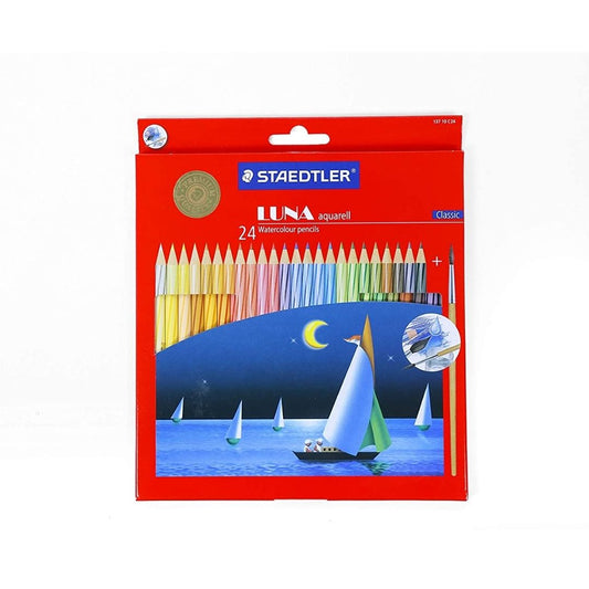 Staedtler Luna Classic Watercolour Pencils - 24 Shades