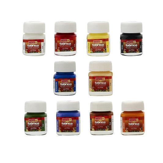 Camlin Kokuyo Fabrica Acrylic Ultra Color,  10 Shades