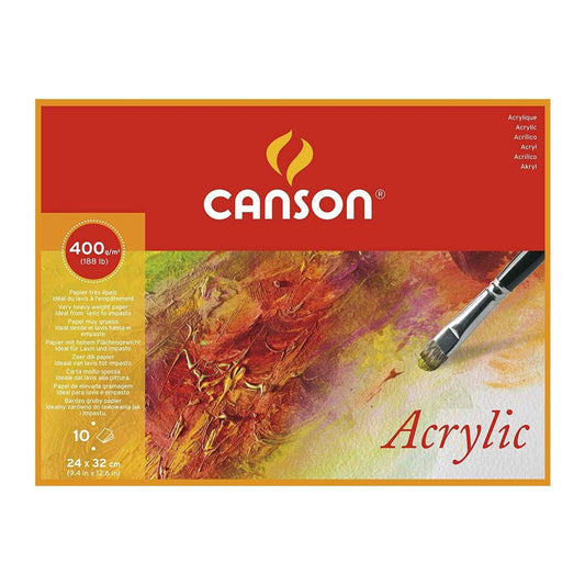 Canson Acrylblock Drawing Paper - 24cm x 32cm