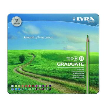 LYRA GRADUATE PARMANENT COLOUR SET OF 24