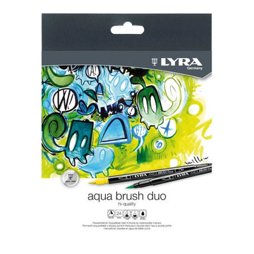 LYRA Aqua Dup Brush Painters, Set of 24 Pens (6521240)