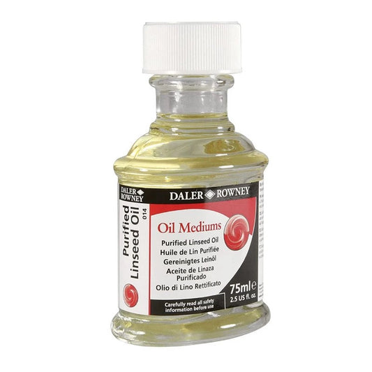 Daler Rowney Purified Linseed Oil (75ml)