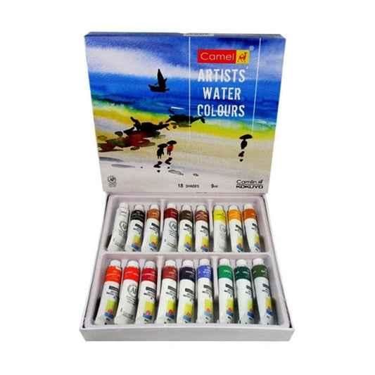Camel Artists' Water Colours- 18 shades