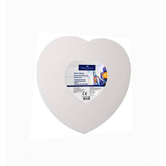 FABER CASTELL 173001 HEART STRETCHED CANVAS 30 CM