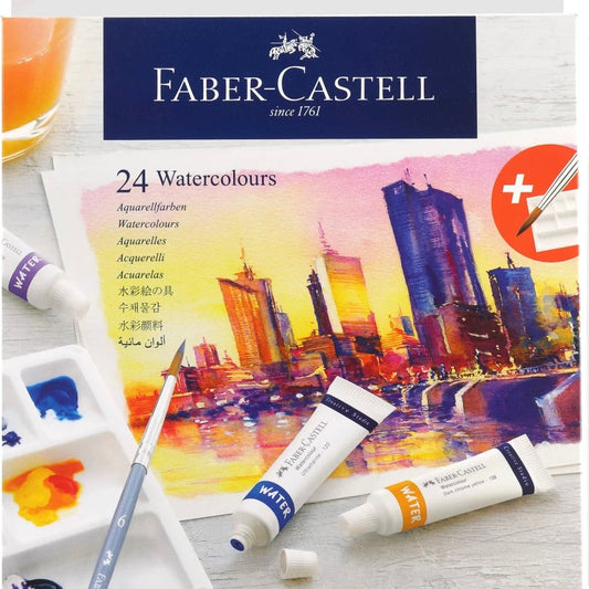 Faber-Castell Creative Studio Watercolours, 9 ml, Set of 12