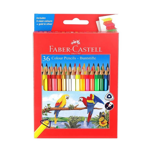 Faber-Castell 36 Triangular Colour Pencils